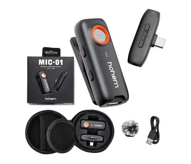 Hohem MC01 (1 TX + 1 RX) USB-C - 1360610 - zdjęcie 5